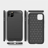 Husa Carbon, iPhone 12/12 PRO, Negru