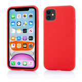Husa Silicon, iPhone 12 Mini ( 5.4), Rosu