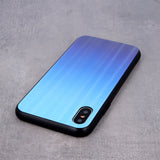 Husa Aurora Glass, iPhone 7/8/SE 2020, Albastru