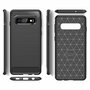 Husa Carbon, Samsung Galaxy S10, Negru