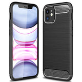 Husa Carbon, iPhone 12 Mini (5.4), Negru