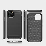 Husa Carbon, iPhone 12 Pro Max (6.7), Negru