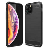 Husa Carbon, iPhone 12 Pro Max (6.7), Negru
