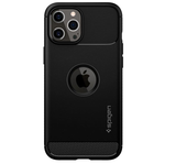 Husa Antisoc Spigen, iPhone 12 Pro Max, Negru