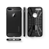 Husa Antisoc Spigen, iPhone 7 Plus/8 Plus, Negru