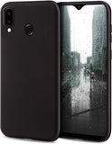 Husa Matt TPU Samsung Galaxy A40, Negru