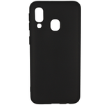 Husa Matt TPU Samsung Galaxy A40, Negru