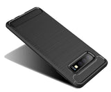 Husa Crabon, Samsung Galaxy S10, Negru