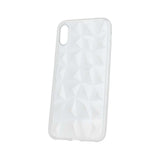 Husa Silicon, iPhone XR, Transparent Geometric