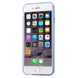 Husa Silicon Haweel, iPhone 6 Plus, Albastru-Transparent