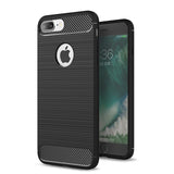 Husa Carbon, iPhone 7 Plus/8 Plus, Negru