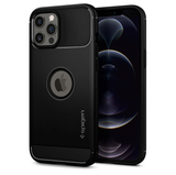 Husa Antisoc Spigen, iPhone 12 Pro Max, Negru