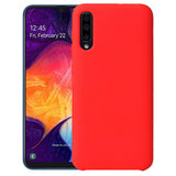 Husa Silicon, Samsung Galaxy A50, Rosu