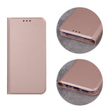 Husa Tip Carte, Smart Skin, Samsung Galaxy A10, Rose Gold