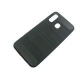 Husa Silicon Carbon, Samsung Galaxy A40, Negru