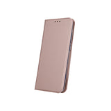 Husa Tip Carte, Smart Skin, Samsung Galaxy A10, Rose Gold