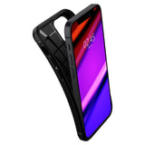 Husa Antisoc, Spigen iPhone 12 Mini (5.4), Negru