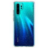 Husa Antisoc, Spigen, Huawei P30 Pro, Transparent cu Sclipici