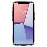 Husa Antisoc, Spigen iPhone 12 Mini (5.4), Transparent cu Flori