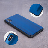 Husa Aurora Glass, Samsung Galaxy A40, Albastru