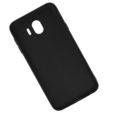 Husa Silicon, Samsung Galaxy J4, Negru Mat
