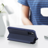 Husa Tip Carte, Duc Ducis, Samsung Galaxy A51 5G, Albastru Inchis