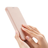 Husa Tip Carte, Dux Ducis, iPhone 11 Pro, Roz