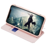 Husa Tip Carte, Dux Ducis, iPhone 11 Pro, Roz