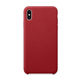 Husa Piele ECO, iPhone X/XS, Rosu