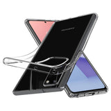Husa Antisoc, Spigen, Samsung Galaxy Note 20, Transparenta