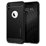 Husa Antisoc, Spigen, iPhone XS Max, Negru