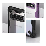 Husa Antisoc, Fusion X Ringke, Samsung Galaxy S10+, Negru