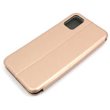 Husa Tip Carte Smart Diva, Samsung Galaxy A51, Roz Auriu