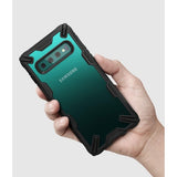 Husa Antisoc, Fusion X Ringke, Samsung Galaxy S10+, Negru