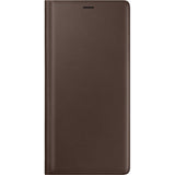 Husa Tip Carte de Piele, Samsung Galaxy Note 9, Originala, Maro