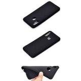 Husa Silicon TPU Matte, Samsung Galaxy A20E, Albastru