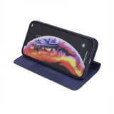 Husa Tip Carte, Smart Senso, Samsung Galaxy A40, Albastru Inchis