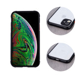 Husa Defender Hybrid, iPhone 7/8/SE 2, Transparent cu Negru