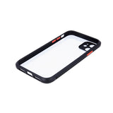 Husa Defender Hybrid, iPhone 7/8/SE 2, Transparent cu Negru