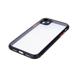 Husa Defender Hybrid, iPhone 7/8/SE 2, Transparent cu Negru