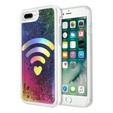 Husa, Sclipici Lichid, Samsung Galaxy A20E, WIFI Print