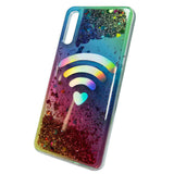 Husa, Sclipici Lichid, Samsung Galaxy A20E, WIFI Print