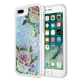 Husa, Sclipici Lichid, Samsung Galaxy A20E, Print cu Trandafiri