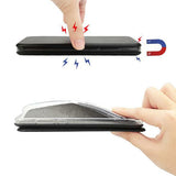 Husa Tip Carte Smart Diva, Huawei Y5P, Negru