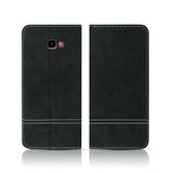 Husa Tip Carte, Piele Intoarsa, Samsung Galaxy A21S, Negru