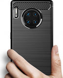 Husa Carbon, Huawei Mate 30 PRO, Negru