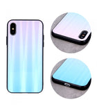 Husa Aurora Glass, iPhone 7/8/SE 2020, Multicolor