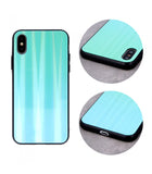 Husa Aurora Glass, iPhone 7/8/SE, Verde