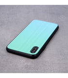 Husa Aurora Glass, iPhone 7/8/SE, Verde
