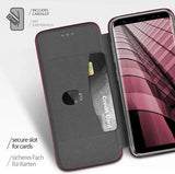 Husa Tip Carte, Smart Diva, Samsung Galaxy A41, Visiniu